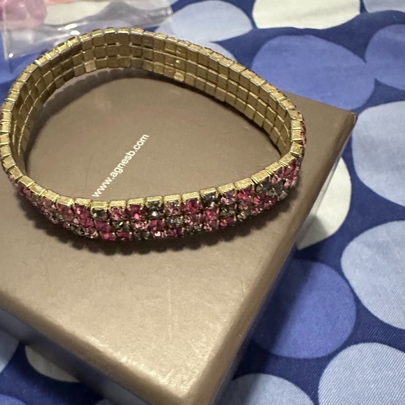 Crystal bracelet band 18cm approximately inner circumference - Picture 2 of 2